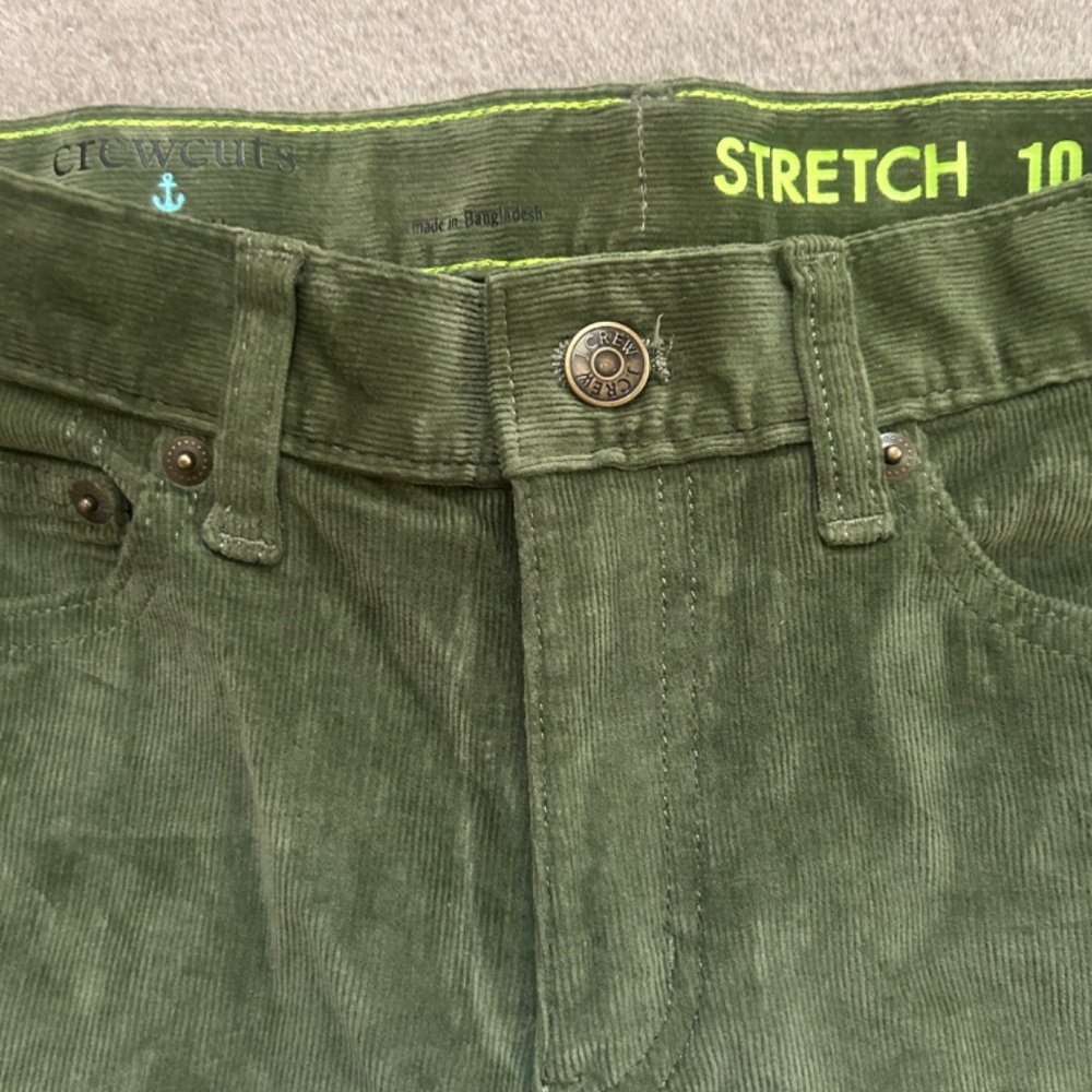 Corduroy straight leg pants - Picture 14 of 16